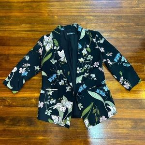 New York & Co Floral Blazer - Size S